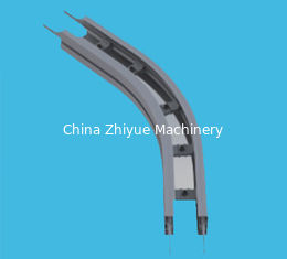 side flex conveyor curves corner tracks for modular aluminium systems