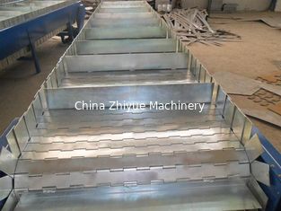 SS wire mesh belts slat band conveyor belts Open top belts flat top stainless steel conveyor belts