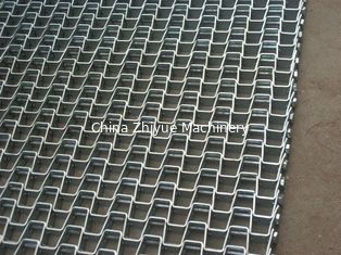 SS wire mesh belts metal conveyor beltings clinded edges flat wire conveyor belts for oven industry