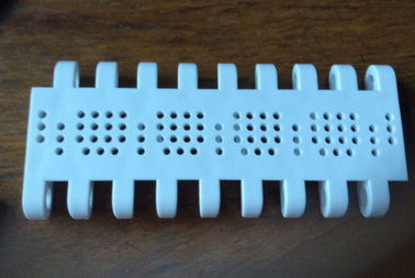 ZY8000FG UNICHAINS OPB23 TRAIGHT RUNNING FLUSH GRID MODULAR CONVEYOR BELTS WHITE COLOR MATERIALS POM PP ACETAL BELTS