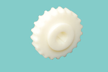 1701/1701TAB  MACHINED CHAIN SPROCKETS MOULDED CONVEYOR WHEELS IDLERS WHITE AND BLACK COLOR
