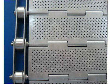 SS wire mesh belts slat band conveyor belts Open top belts flat top stainless steel conveyor belts