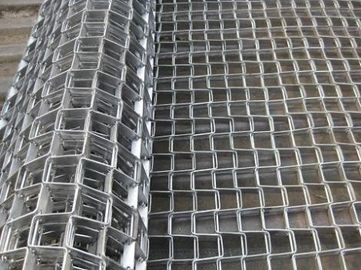 SS wire mesh belts metal conveyor beltings clinded edges flat wire conveyor belts for oven industry