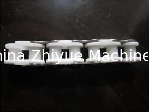 PC50 chaînes à rouleaux en plastique chaînes de convoyeurs à transmission thermoplastiques de couleur blanche POM